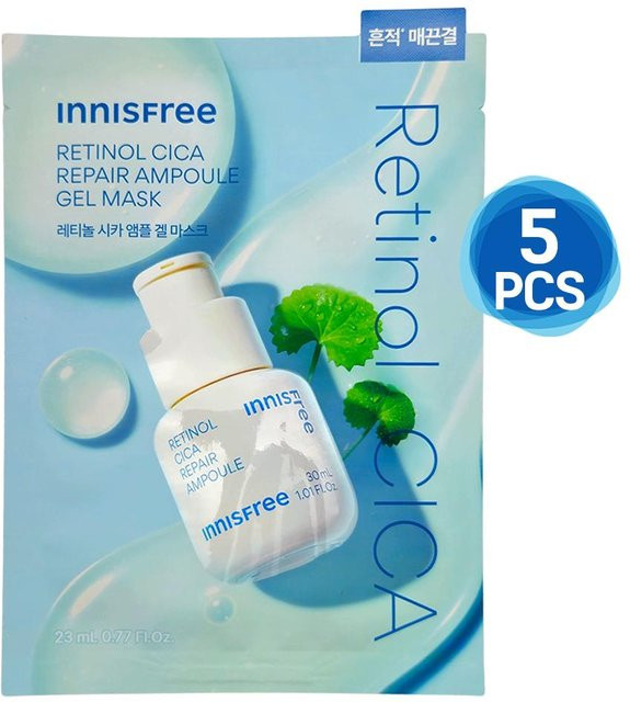INNISFREE Ampullen-Gelmaske, 23 ml, Retinol Cica - Bild 1