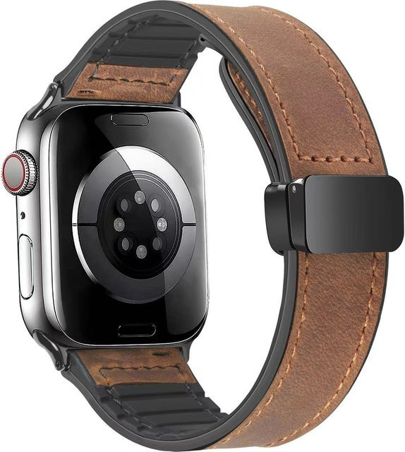 Lederarmband, Schwarz, Herren - Bild 1