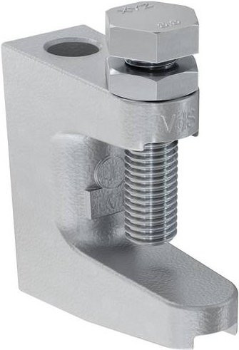 Fischer Trägerklammer 43275 aus Stahl in Silber, 50 Stück - Bild 1