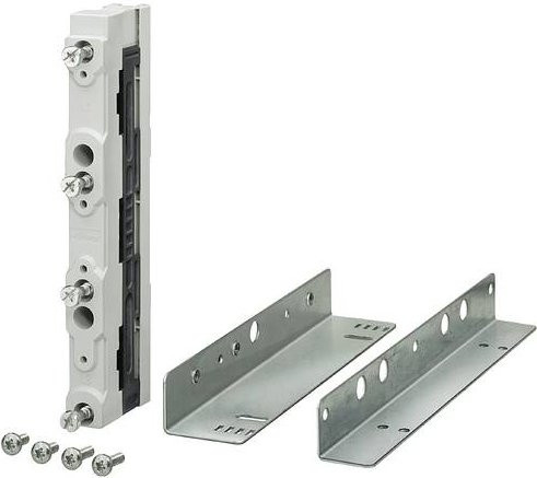 Siemens ALPHA 630 DIN Sammelschienenhalter, 3-polig, Farbe: Silber, SS-Mittenabstand: 60 mm - Bild 1
