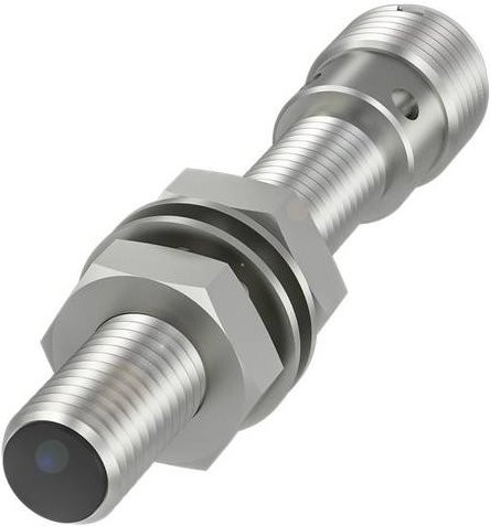 Balluff Induktiver Näherungsschalter BES M08EH-PSC15B-S04G BES01PF bündig PNP Schließer in Silber, Durchmesser: 8 mm, Länge: 58 mm - Bild 1