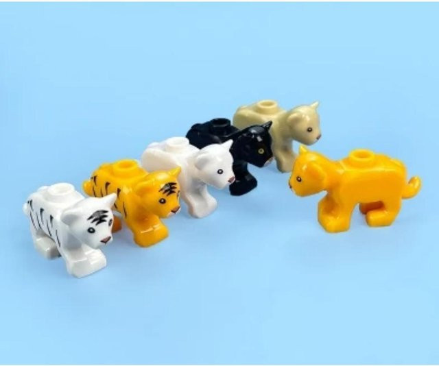 MOC Tier Szene Bausteine Zoo DIY Spielzeug Steine - Bild 1