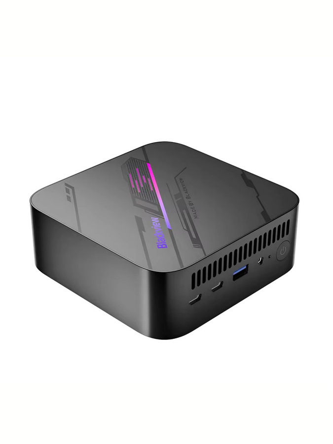 Blackview MP100 Mini-PC mit AMD Ryzen 5 7430U, 16GB DDR4, 512GB SSD, Windows 11, WiFi 6 und Bluetooth 5.2 in Schwarz - Bild 4