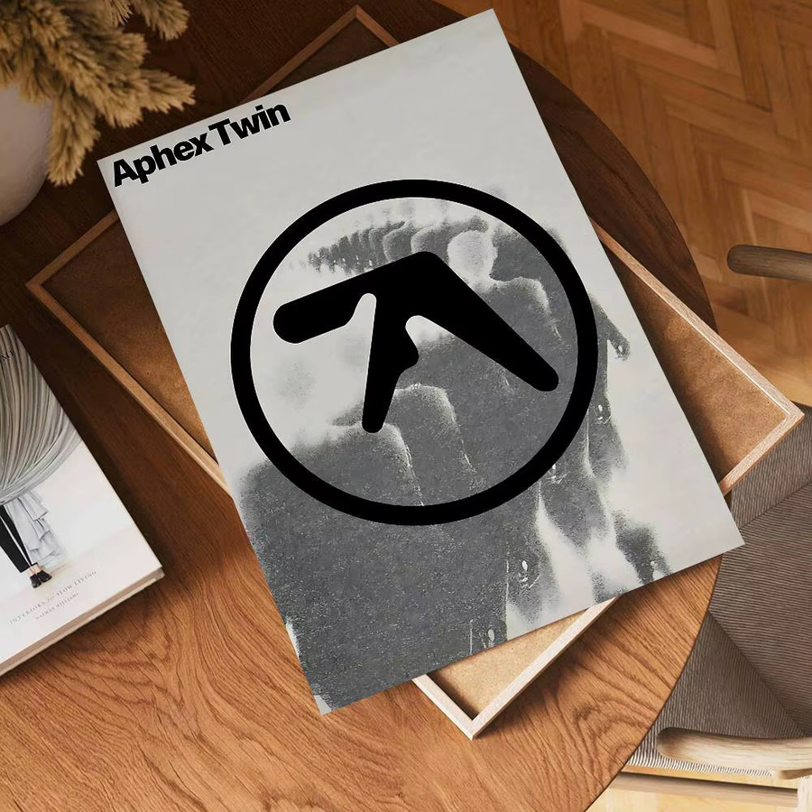 DJ A-Aphex T-Twin DIY Wandaufkleber von Potdemiel zur Wanddekoration für Wohnzimmer und Bar - Bild 3