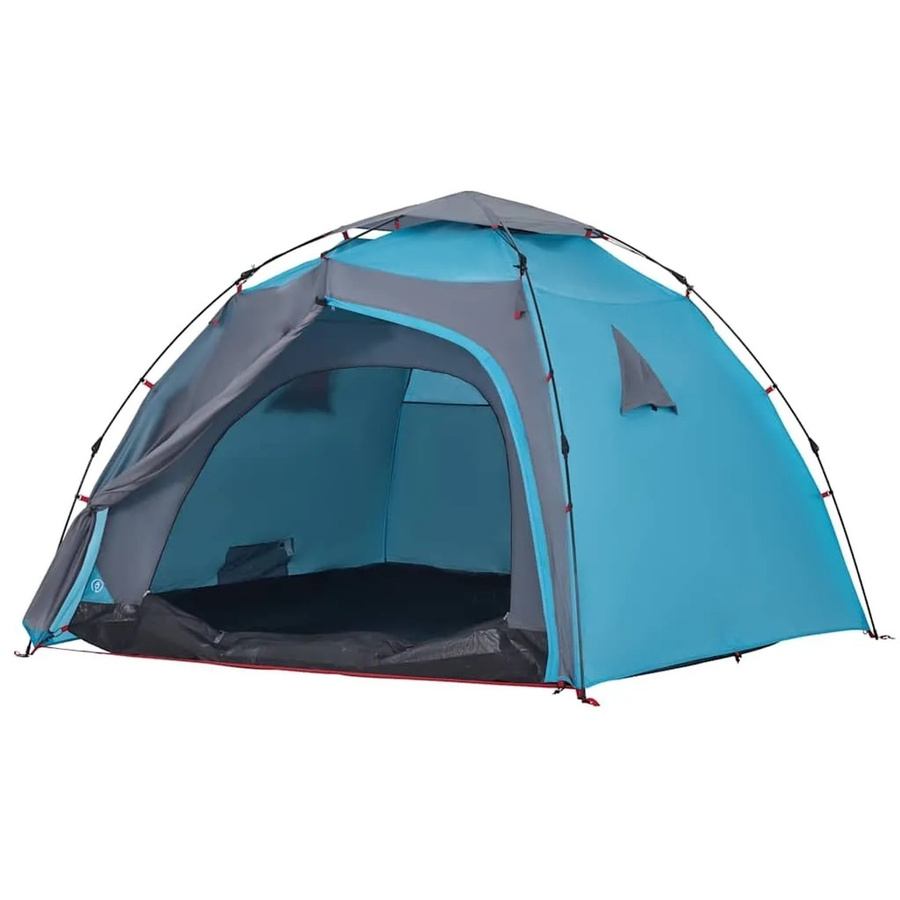 vidaXL Kuppel-Campingzelt für 4 Personen in Blau mit Quick Release System 4004243 - Bild 2