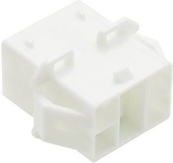 Molex Buchsengehäuse-Kabel in Weiß mit 6 Polen - Bild 1