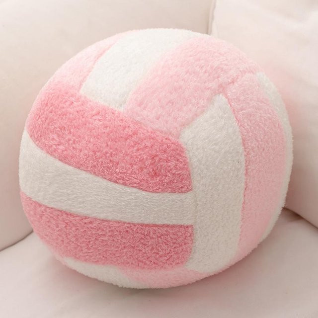 Yiran Health & Beauty Volleyball Sportball Plüschkissen, Plüschtier, ab 14 Jahren - Bild 1