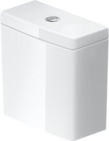 Duravit Spülkasten Balcoon in Weiß hgl mit Dual-Flush-Funktion, B/H: 35 x 17,5 cm - Bild 1