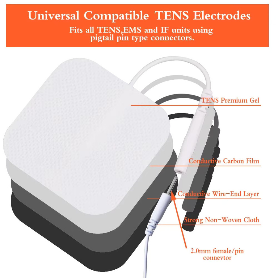 SANPKON TENS-Elektrodenpads Selbstklebend, Unisex - Bild 3
