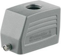 Weidmüller Steckergehäuse HDC 10B TOLU 1PG16G in Grau aus Edelstahl - Bild 1