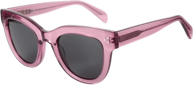 BLUEMOKY Sonnenbrille, Damen, Vollrand, rund, pink, Kunststoff - Bild 1