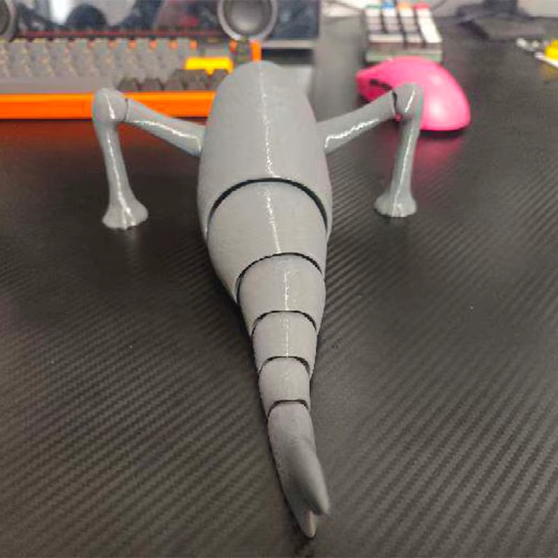 Subnautica Reaper Leviathan, Seemonster-Figur, Ausstellungsmodell - Bild 3