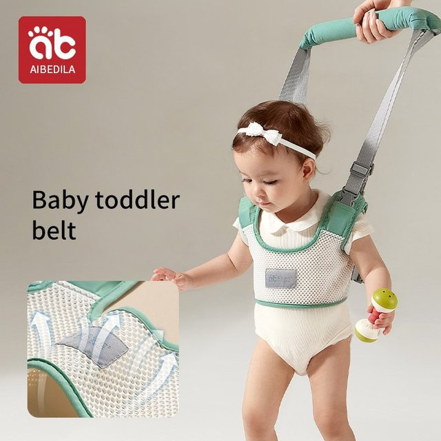 Aibedila Baby Gehassistent als Laufhilfe in Grün - Bild 1