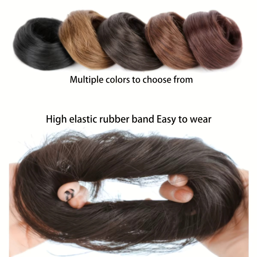 allaosify Haarteil Chignon, synthetisch, Damen - Bild 3