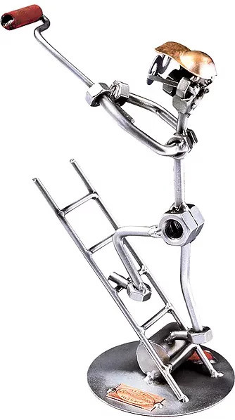 Hinz & Kunst Schraubenmännchen Maler aus Metall - Bild 1