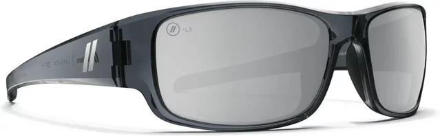 Blenders Lakeview Sonnenbrille, Unisex, Vollrand, rechteckig, Kunststoff, grau, silber - Bild 1