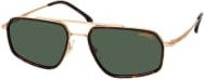 Carrera 338/S Sonnenbrille, Rechteckig, Metall, Gold, Green, Herren - Bild 1