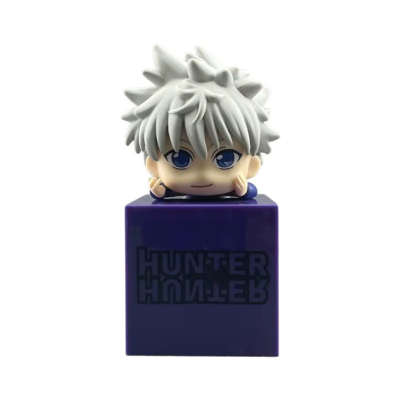 Bandai Hunter X Hunter Anime-Figur Modell, Killua Zoldyck Gon Freecss Kurapika, Liegend, Desktop-Ornament, Sammelmodell Spielzeug - Bild 3