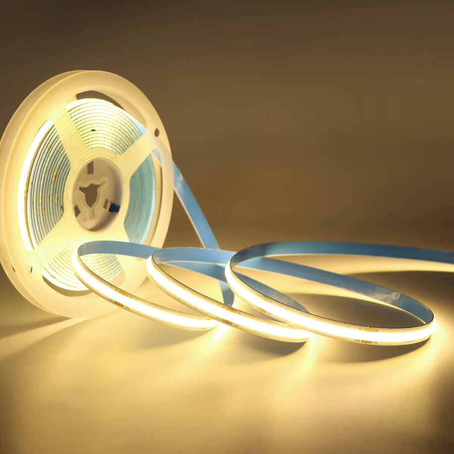 Lcamaw COB LED-Streifenbeleuchtung mit USB-Anschluss, Bewegungsmelder und Touch-Schalter, 5 V, ideal für Schrank, Küche und Schlafzimmer - Bild 2