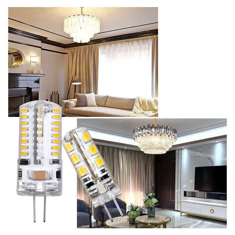 LATTUSO G4 LED Glühbirne Warmweiß SMD2835 Ersatz für Halogenlampen für Kronleuchter und Scheinwerfer - Bild 3