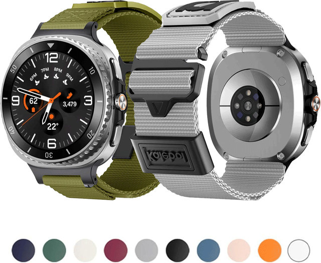 Samsung Uhrenarmband Nylon, Galaxy Watch 8, 40 mm, 44 mm - Bild 1