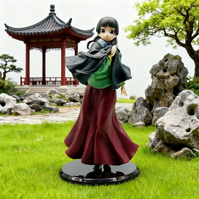 The Apothecary Diaries Maomao mit Umhang, Anime-Modellfigur, 21cm - Bild 1