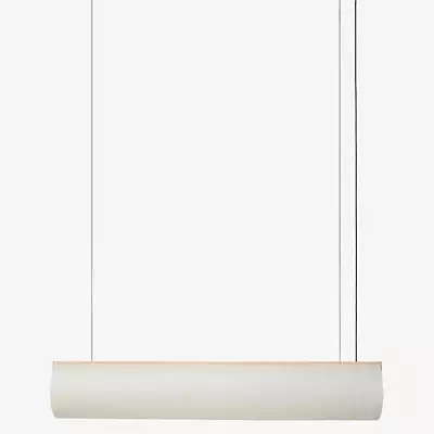 Motarasu Enso Raw LED Pendelleuchte in Weiß aus Metall - Bild 1
