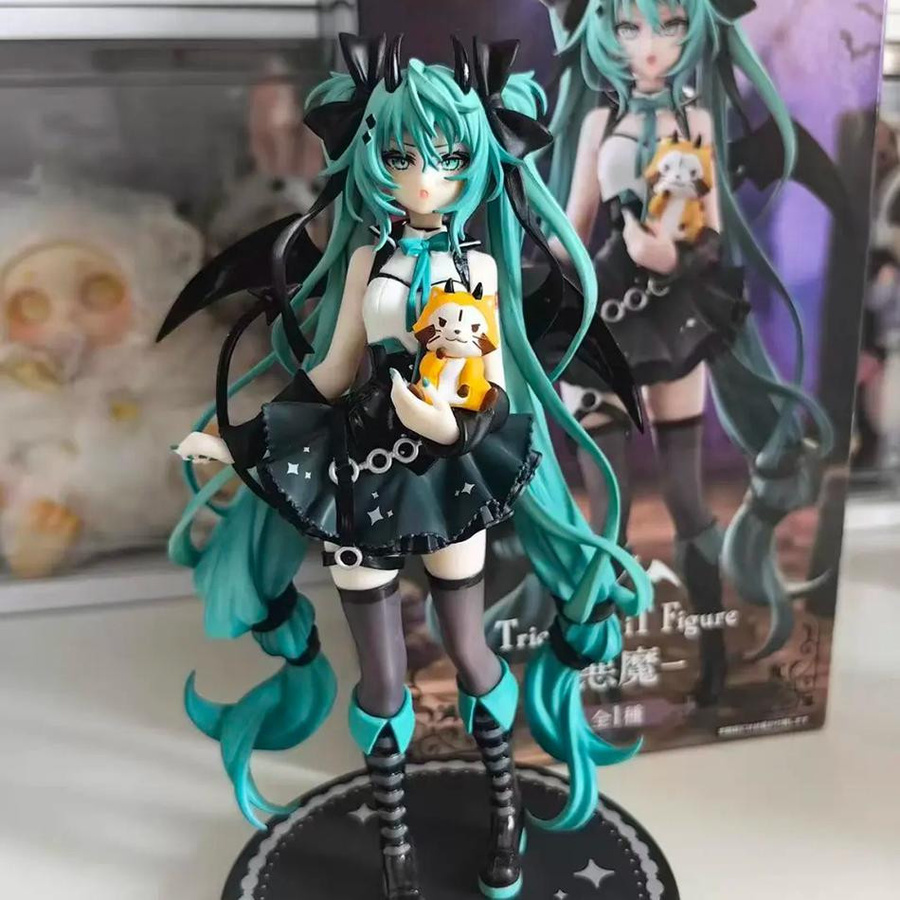 Yiran toy 1 Hatsune Miku Anime Figur Kleiner Teufel Waschbär PVC Action Figur - Bild 2