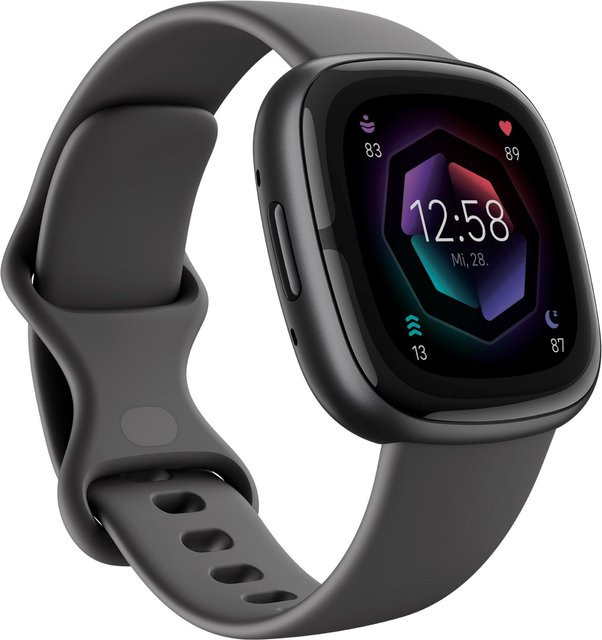 Fitbit Sense 2 Smartwatch mit GPS in Shadow Grey Graphite - Bild 1