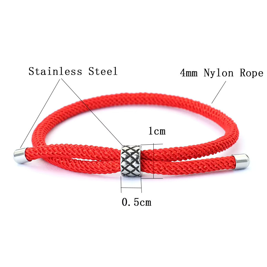 Noter Armband, Rot, Edelstahl, Herren - Bild 2