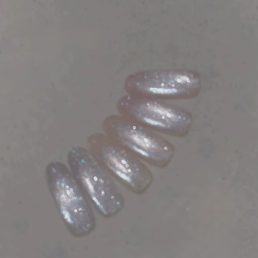 SHAKA Gel-Nagellack, Schimmernd, Transparent - Bild 3