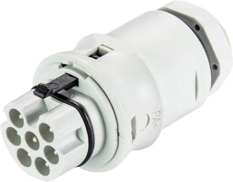 Wieland Electric 96.072.6053.0 Geräteanschluss in Grau und Weiß - Bild 1