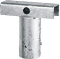 Siteco Baugruppe Traverse 5NY74701XA11 in Silber mit 200mm Zopfmaß 76mm - Bild 1