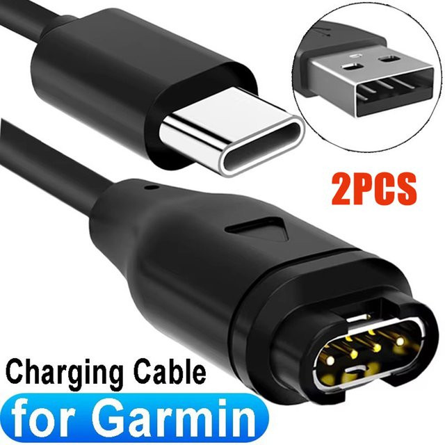 Garmin Ladegerät, USB-C, Schwarz, 2er-Pack - Bild 1