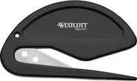 Westcott Brieföffner aus Metall und Kunststoff in Schwarz und Silber - Bild 1