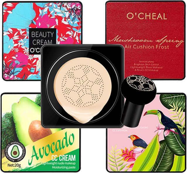 OCHEAL Mushroom Head BB Cream Foundation, Unisex - Bild 1
