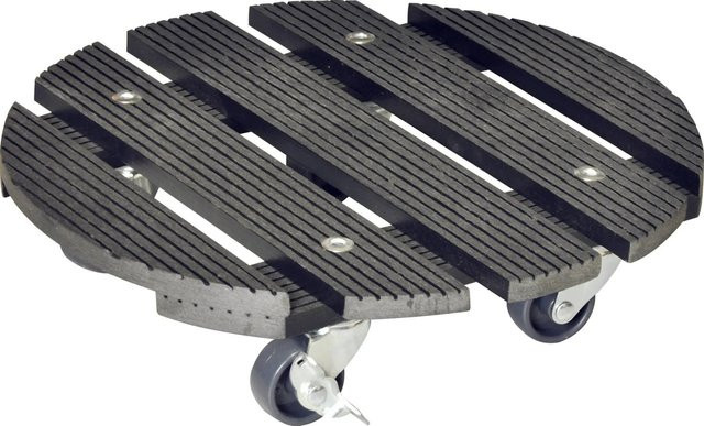 Wagner SYSTEM Multiroller GreenHome Pflanzenroller aus WPC in Anthrazit, Durchmesser: 29 cm - Bild 1