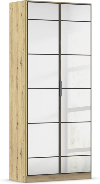 RAUCH ORANGE Acero Garderobenschrank mit Schiebetüren in Eiche Artisan, B/H: 91 x 210 cm - Bild 1