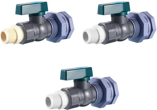 Homyl Regenfass-Zapfen aus PVC in Weiß, 3/4 Zoll Multifunktions-Stecker zur einfachen Installation - Bild 1