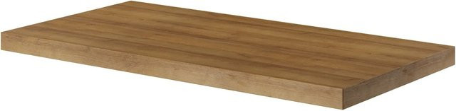 Pelipal Waschtischplatte Serie 4035 Riviera Eiche quer, Breite: 88 cm, Tiefe: 40 cm - Bild 1