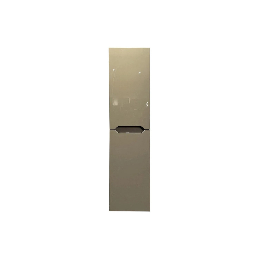 Badschrank Stefanie von Vente-unique in Taupe, Wandmontage, Breite: 30 cm, Höhe: 120 cm, Tiefe: 30 cm - Bild 2
