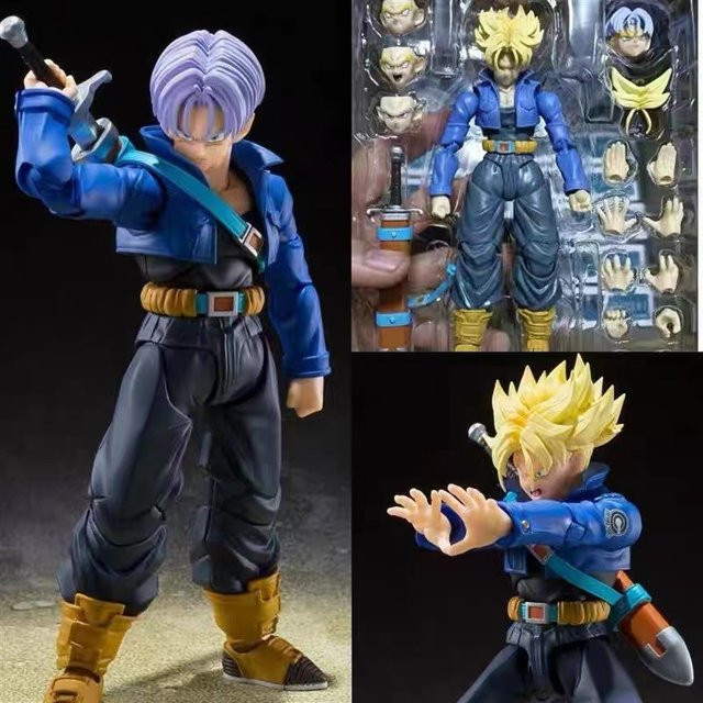 Bandai Dragon Ball Tranx's Future Teenage Super Saiyan Warrior Light Festival Mobile Puppet - Bild 1