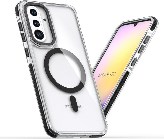 Magnetische transparente Hülle für Samsung Galaxy A35 5G mit MagSafe Kompatibilität - Bild 1