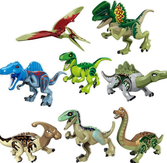 Fashnics Jurassic Dinosaurier Welt Park, Baustein Modell Spielzeug, ab 6 Jahren - Bild 1