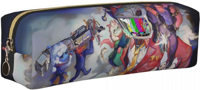 Deltarune Tenna TV Federmäppchen mit großer Kapazität als Stifthalter und Bleistiftbeutel in Multicolour - Bild 1
