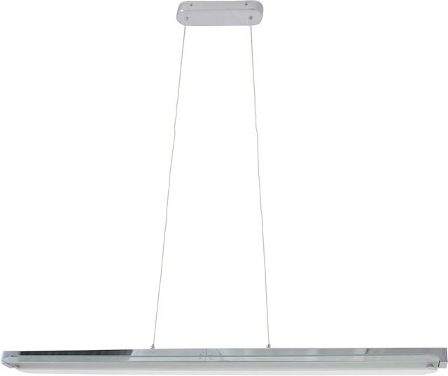 Näve LED-Pendelleuchte Beam Chrome, dimmbar mit Fernbedienung, B/T/H: 106 x 100 x 10 cm - Bild 1