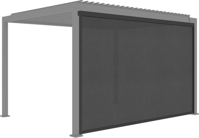 Aluminium Rollo in Anthrazit B/H/T: 8,5 x 231,5 x 371 cm - Bild 1