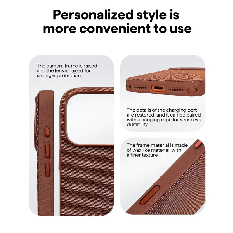 Apple MagSafe Techwoven Magnetische Animationshülle für iPhone 17 Pro Max und iPhone 17 Pro in Grün - Bild 4