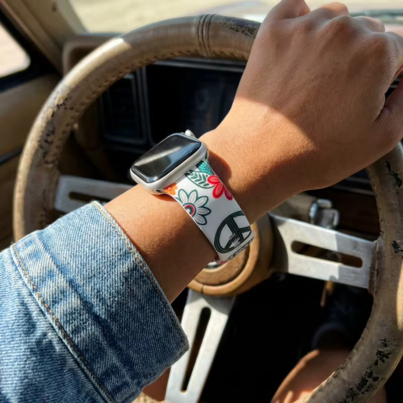 TINUORA Uhrenarmband Silikon, Bunt, Unisex - Bild 3