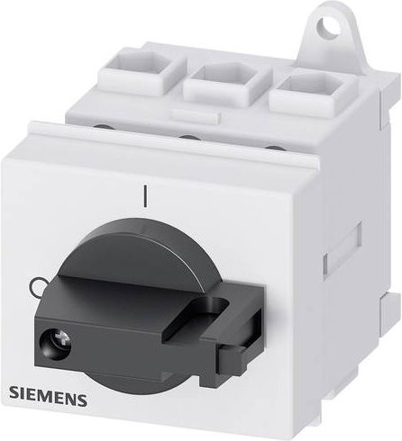 Siemens Lasttrennschalter 3polig Schwarz 25 A 690 V/AC 16 mm² 3LD21300TK110AF5 - Bild 1